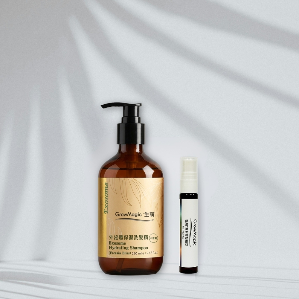 【育髮超值組】生萌保濕/控油洗髮精_1入+專利育髮精萃(養髮液) 8ml_1入